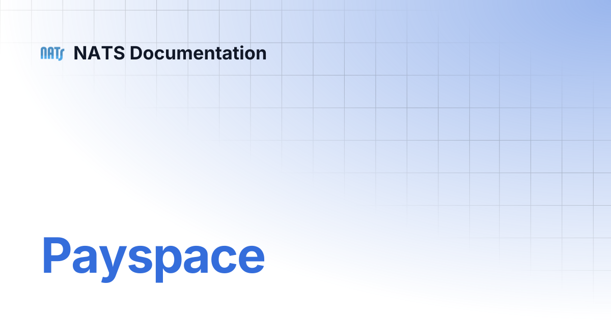 Payspace | NATS Documentation
