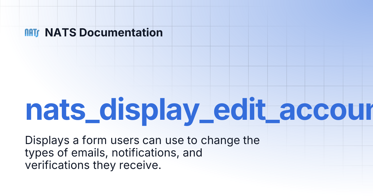 nats_display_edit_account_settings | NATS Documentation
